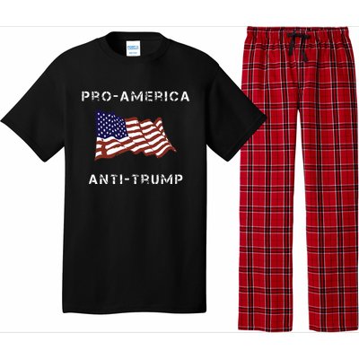 Proamerica Antitrump American Usa Flag Pajama Set