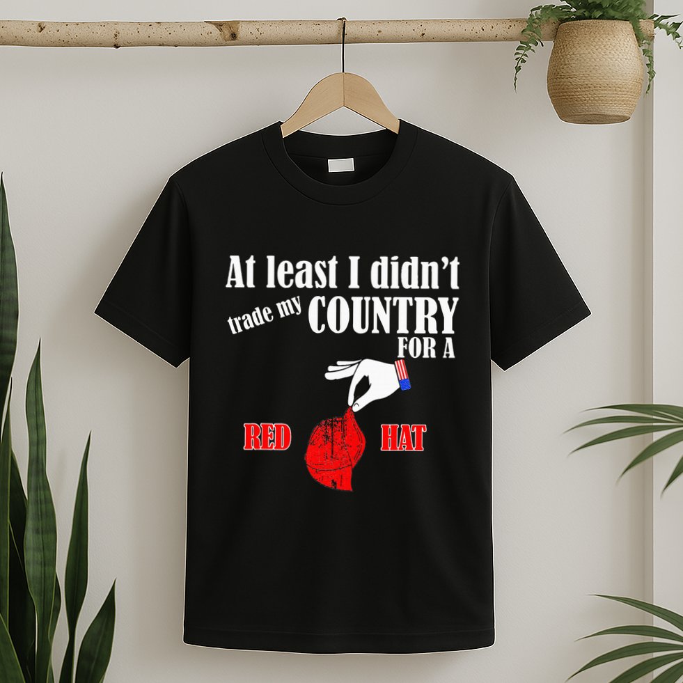 Pro America Anti Trump American Usa Flag Democracy T-Shirt