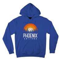 Phoenix Arizona Az Vintage Retro Style City 70s 80s 90s Gift Cool Gift Hoodie