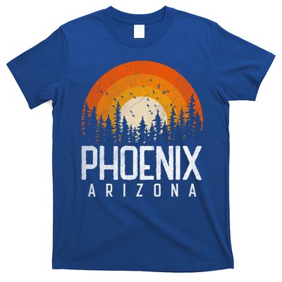 Phoenix Arizona Az Vintage Retro Style City 70s 80s 90s Gift Cool Gift T-Shirt