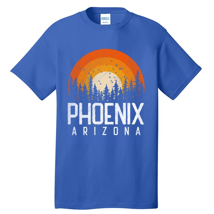 Phoenix Arizona Az Vintage Retro Style City 70s 80s 90s Gift Cool Gift Tall T-Shirt