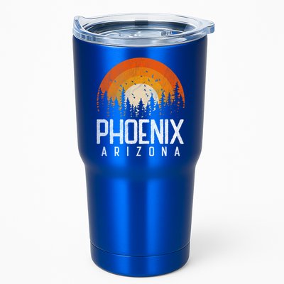 Phoenix Arizona Az Vintage Retro Style City 70s 80s 90s Gift Cool Gift Tumbler
