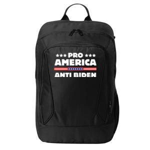 Pro America Anti Biden City Backpack