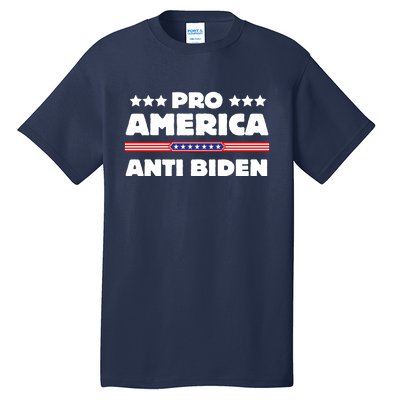 Pro America Anti Biden Tall T-Shirt