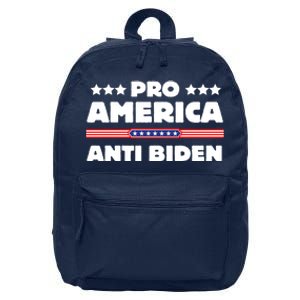 Pro America Anti Biden 16 in Basic Backpack