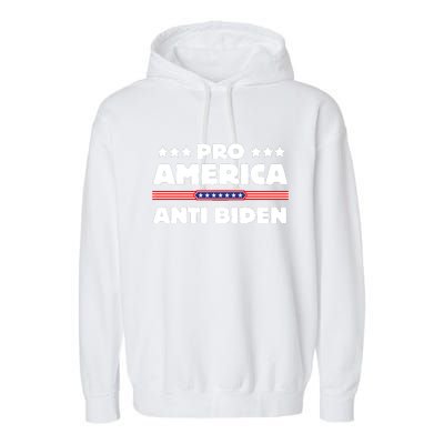 Pro America Anti Biden Garment-Dyed Fleece Hoodie