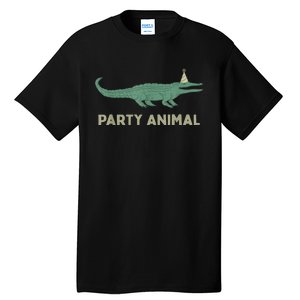 Party Animal Alligator Birthday , Alligator Birthday Tall T-Shirt