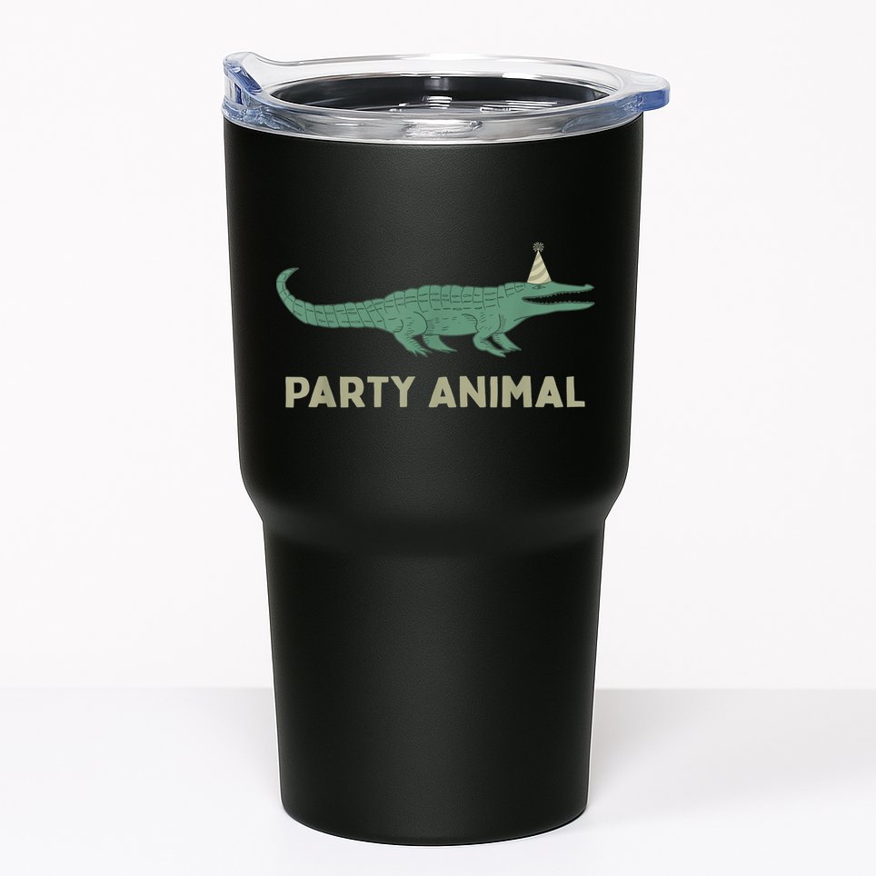 Party Animal Alligator Birthday , Alligator Birthday Tumbler