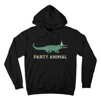 Party Animal Alligator Birthday , Alligator Birthday Tall Hoodie