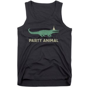 Party Animal Alligator Birthday , Alligator Birthday Tank Top