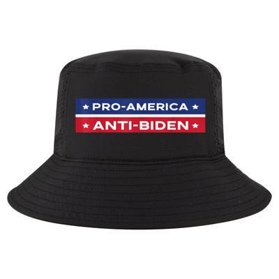 Pro America Anti Biden Flag Usa Impeach Joe Biden Anti Biden Cool Comfort Performance Bucket Hat