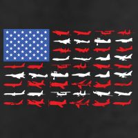 Pilot Airplane American Flag Plane Aviation Cool Comfort Performance Bucket Hat