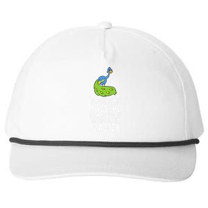 Peacocks Are Awesome I'm Awesome Therefore I'm a Peacock Snapback Five-Panel Rope Hat