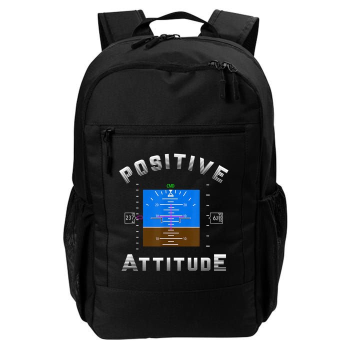 Positive Attitude Aviation Pilot Primary Flight Display Backpack