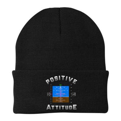 Positive Attitude Aviation Pilot Primary Flight Display Beanie