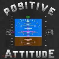 Positive Attitude Aviation Pilot Primary Flight Display Tumbler