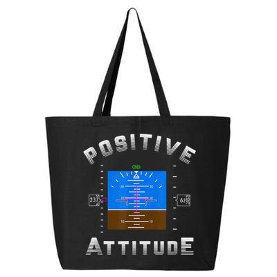 Positive Attitude Aviation Pilot Primary Flight Display 25L Jumbo Tote
