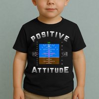 Positive Attitude Aviation Pilot Primary Flight Display Toddler T-Shirt
