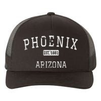 Phoenix Arizona AZ Vintage Yupoong Adult 5-Panel Trucker Hat