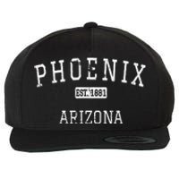 Phoenix Arizona AZ Vintage Wool Snapback Cap