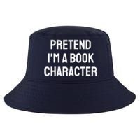 Pretend A Book Character Costume Halloween Quick Lazy Funny Cool Comfort Performance Bucket Hat