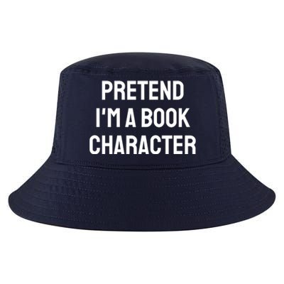 Pretend A Book Character Costume Halloween Quick Lazy Funny Cool Comfort Performance Bucket Hat