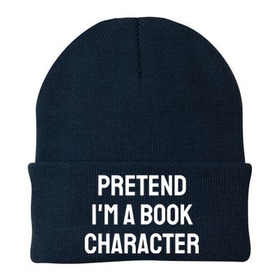 Pretend A Book Character Costume Halloween Quick Lazy Funny Knit Cap Winter Beanie