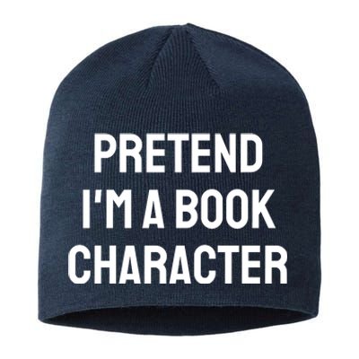 Pretend A Book Character Costume Halloween Quick Lazy Funny Sustainable Beanie