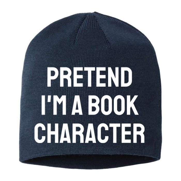 Pretend A Book Character Costume Halloween Quick Lazy Funny Sustainable Beanie