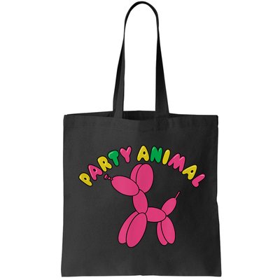 Party Animal Balloon Dog Funny Birthday Partying Design Bag