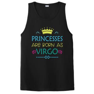 Princess Are Born As Virgo Best Gift For Virgo Funny Gift PosiCharge Competitor Tank