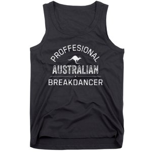 Professional Australian Breakdancer Funny Tank Top