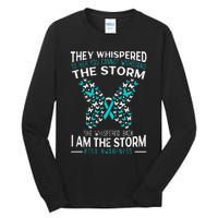 PTSD Awareness Butterfly Posttraumatic Stress Disorder Tall Long Sleeve T-Shirt