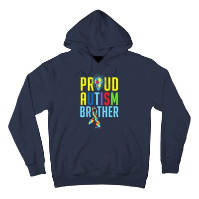 Proud Autism Brother | Sibling Autism Awareness Hoodie