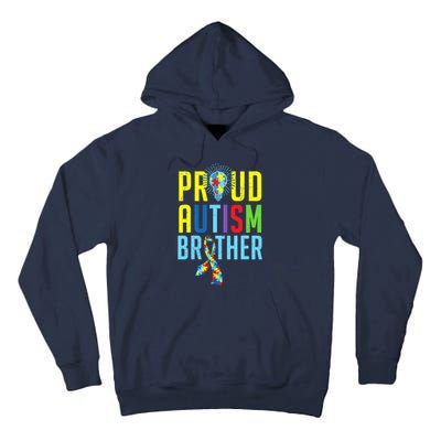 Proud Autism Brother | Sibling Autism Awareness Tall Hoodie