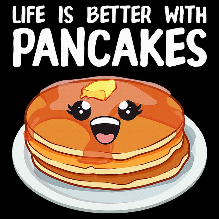 Pancakes Art Brunch Breakfast Pancake Maker Cooling Performance Crew T-Shirt
