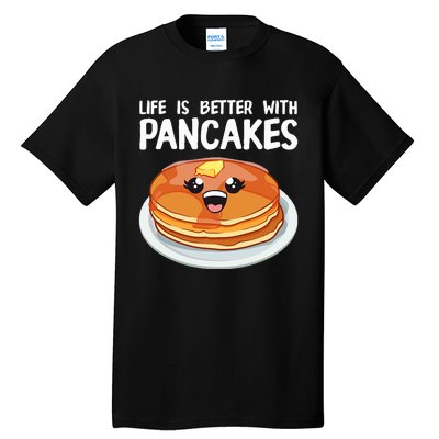 Pancakes Art Brunch Breakfast Pancake Maker Tall T-Shirt