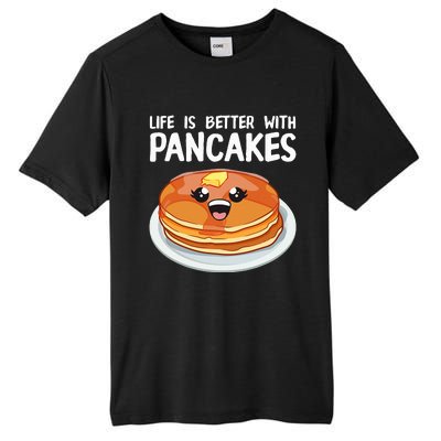 Pancakes Art Brunch Breakfast Pancake Maker Tall Fusion ChromaSoft Performance T-Shirt