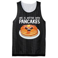 Pancakes Art Brunch Breakfast Pancake Maker Mesh Reversible Basketball Jersey Tank