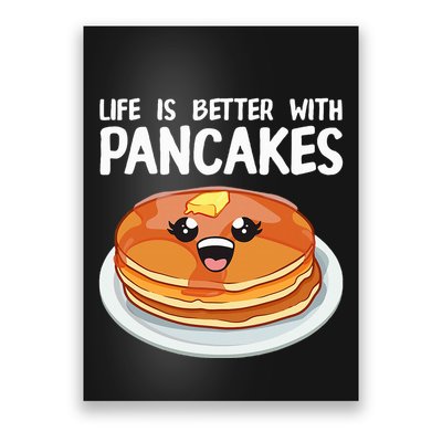 Pancakes Art Brunch Breakfast Pancake Maker Poster