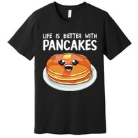 Pancakes Art Brunch Breakfast Pancake Maker Premium T-Shirt