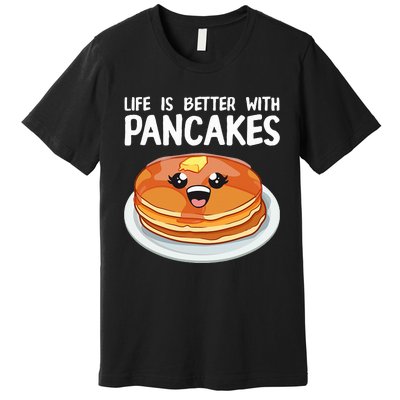 Pancakes Art Brunch Breakfast Pancake Maker Premium T-Shirt