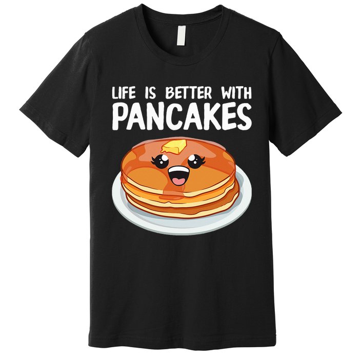 Pancakes Art Brunch Breakfast Pancake Maker Premium T-Shirt