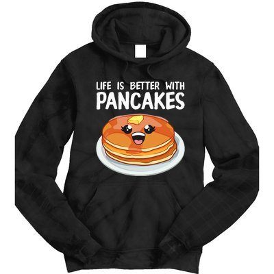 Pancakes Art Brunch Breakfast Pancake Maker Tie Dye Hoodie