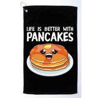 Pancakes Art Brunch Breakfast Pancake Maker Golf Towel
