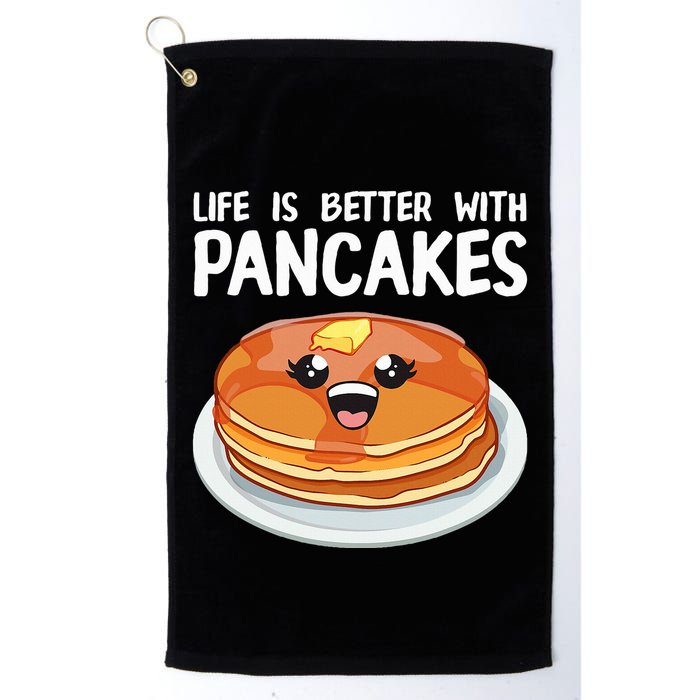 Pancakes Art Brunch Breakfast Pancake Maker Golf Towel