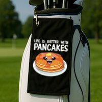 Pancakes Art Brunch Breakfast Pancake Maker Golf Towel