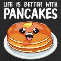 Pancakes Art Brunch Breakfast Pancake Maker Golf Towel