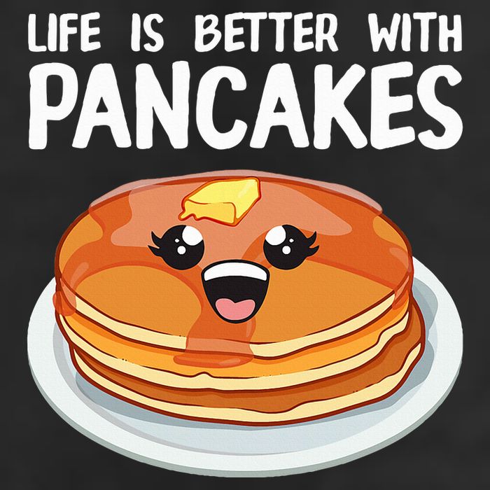 Pancakes Art Brunch Breakfast Pancake Maker Golf Towel