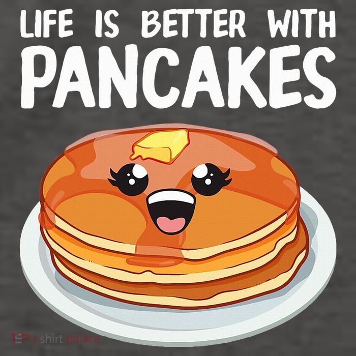 Pancakes Art Brunch Breakfast Pancake Maker Vector Backpack